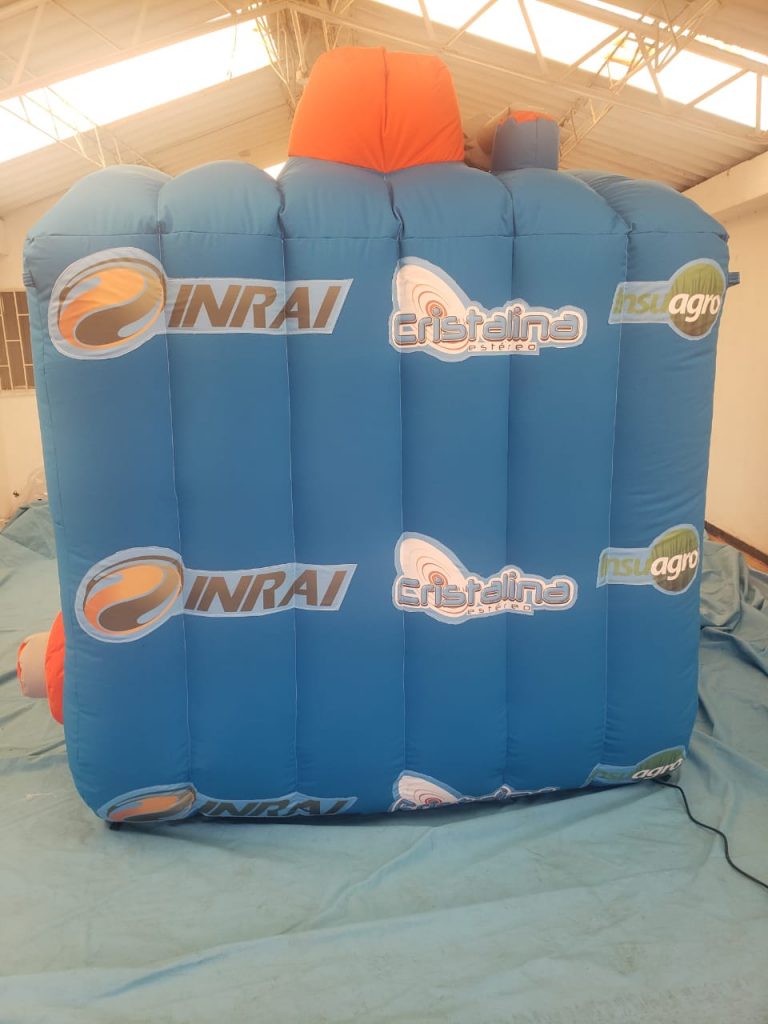 stand inflable publicitario