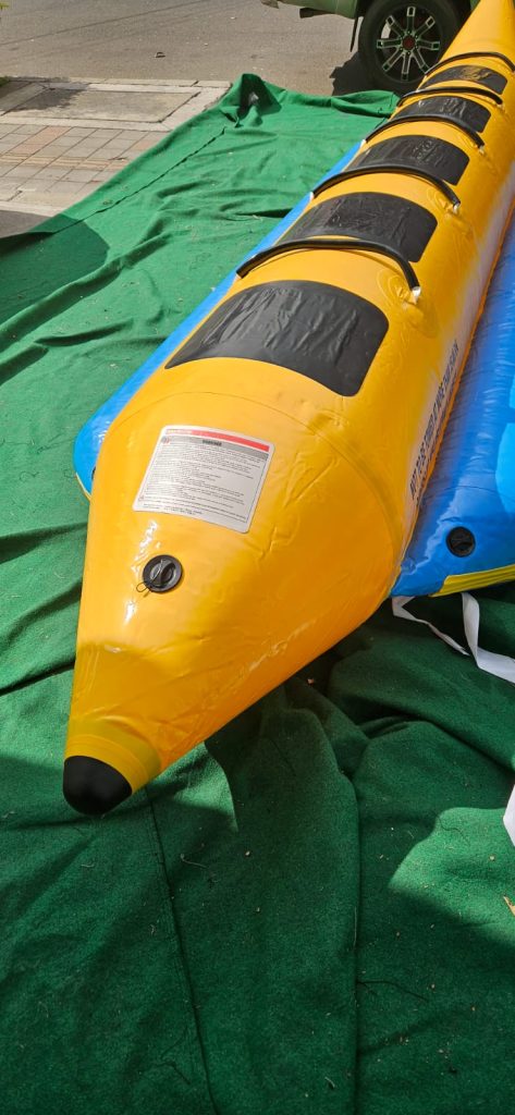 Banana Inflable de 5 asientos - PVC de 0,9mm - Inflables De Colombia