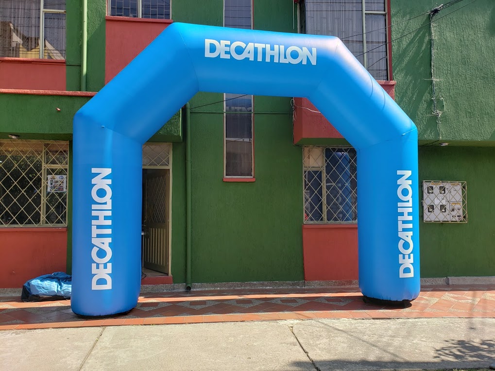arco inflable decathlon
