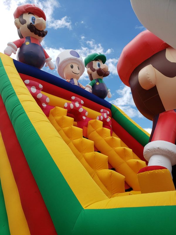 Mario, honguito y Luigi