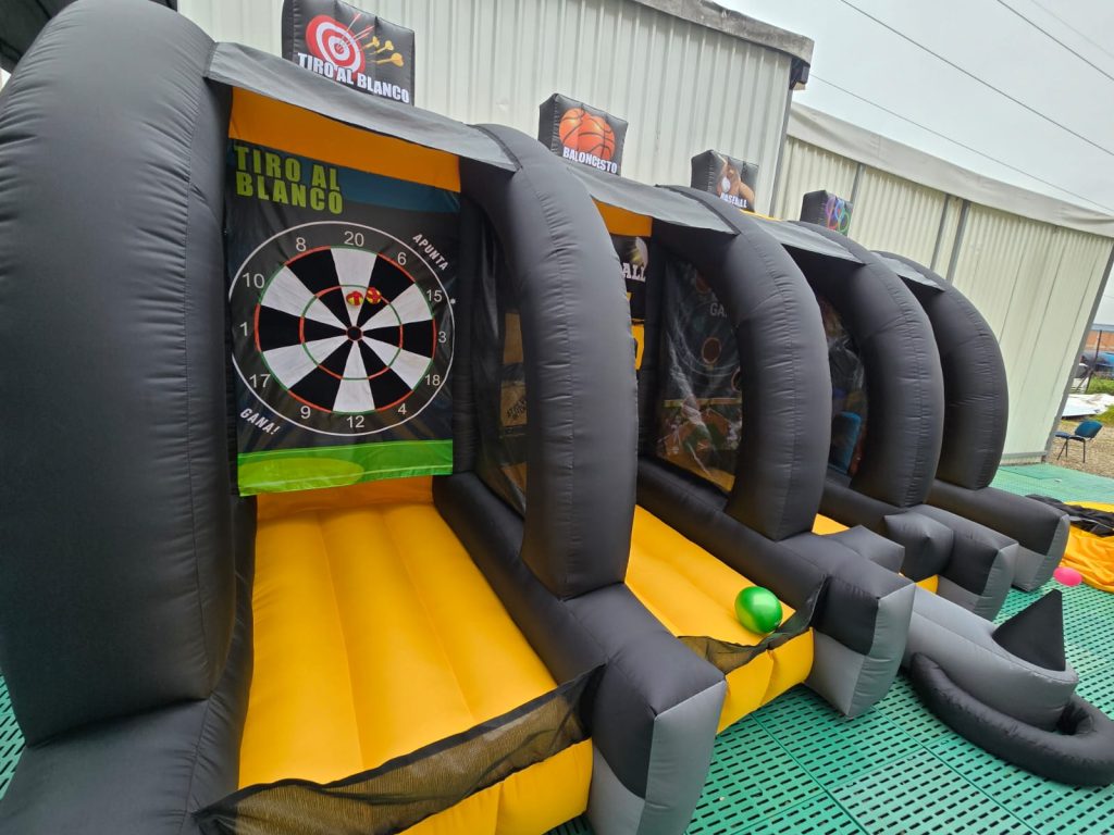 FERIA INFLABLE DE JUEGOS 5.70 x 3MT