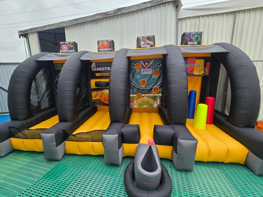 FERIA INFLABLE DE JUEGOS 5.70 x 3MT
